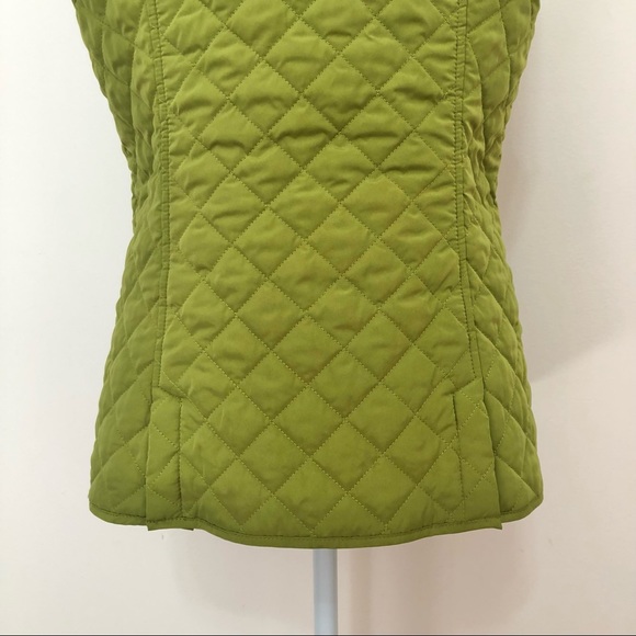 J. Jill Green Quilted Vest - Picture 8 of 12